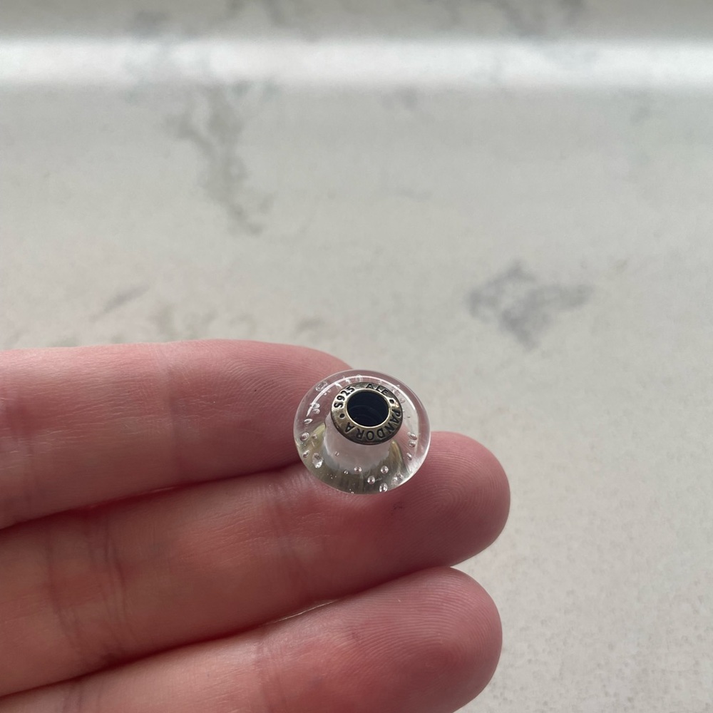 Bubble Glass Pandora Bead